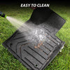 Lasfit honda civic floor mats easy to clean