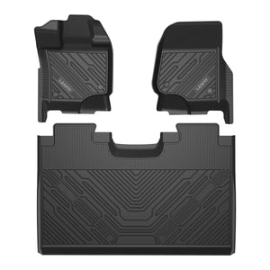 2015-2021 Ford F150 Floor Mats Fit without Under Seat Storage