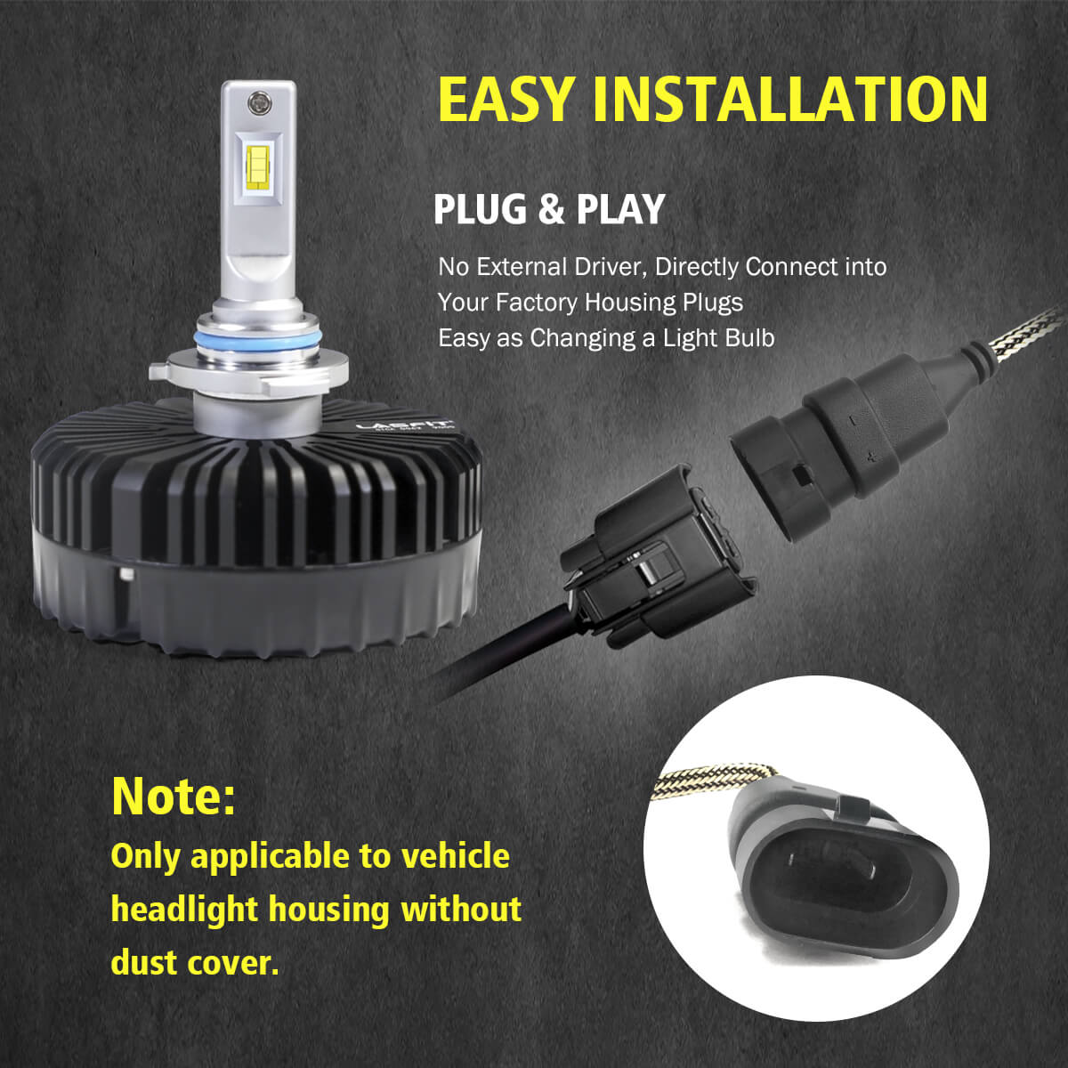 Brightest 9005 led headlight bulb new arrivals