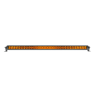 Lasfit 32" Off-Road LED Amber Light Bar With Slim Single Row Combo Flood Spot Design | Bumper Grille Mount