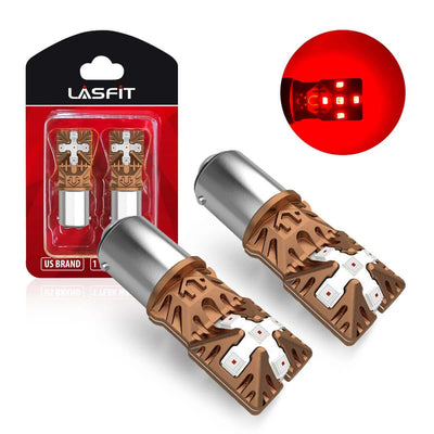 lasfit 1157 parking light led bulb red