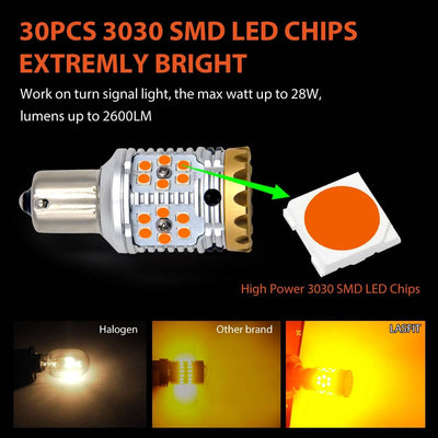 lasfit 7506 amber SMD 3030 led chips