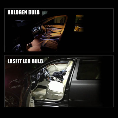 lasfit de3021 led door light vs halogen bulb