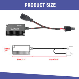 H7 LED Bulb Load Resistor Harness Anti-Hyper Flash Error Free