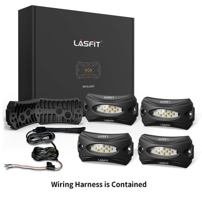 3" LED Pod Ditch Light Kit for 2018-2023 Jeep Wrangler JL Gladiator JT | LASFIT