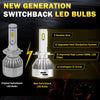 LD Plus Switchback H7 LED Bulbs Flip Chip 60W 2 Modes | 2 Bulbs