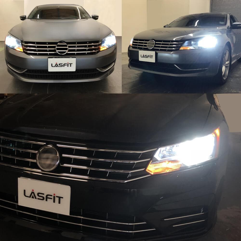 2016 2019 Volkswagen Passat Custom H7 LED Bulbs Lasfit
